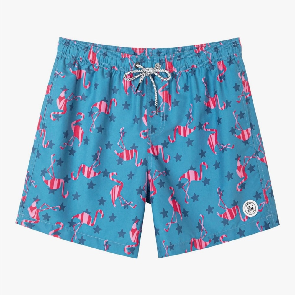 SURF CUZ Mens Swim Trunks 5 Inch Swim Shorts Quick Dry